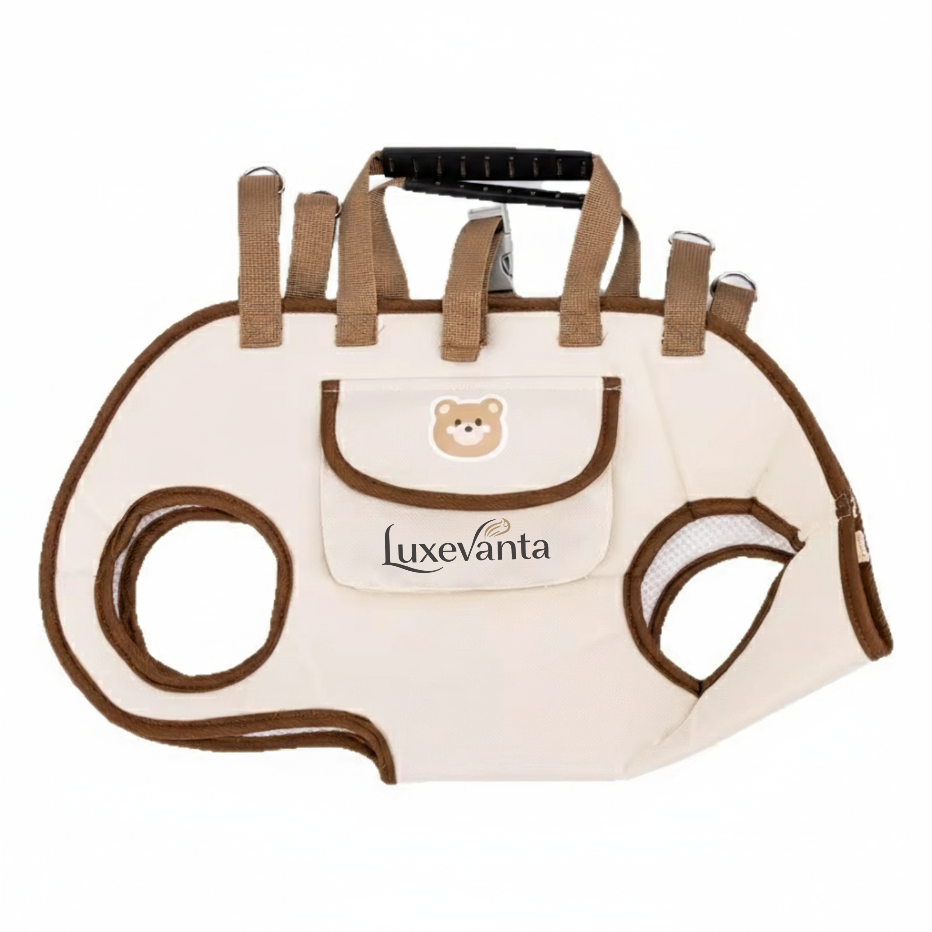 Hands-Free Pet Carrier Backpack – Breathable Crossbody Travel Bag for Cats & Small Dogs with Ventilated Design