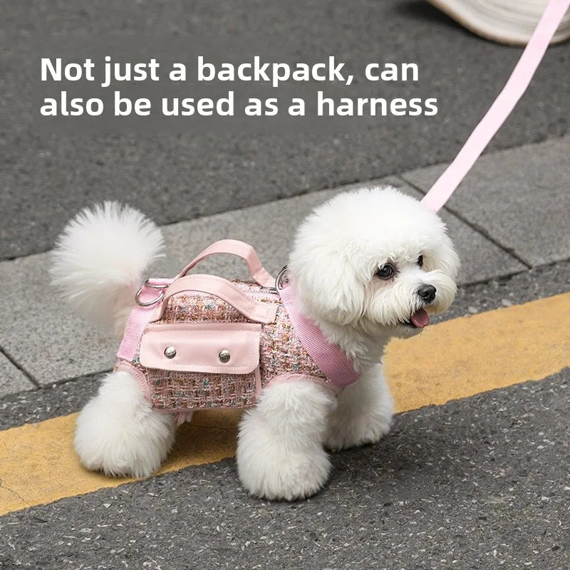 Portable Dog Crossbody Carrier – Lightweight Single-Shoulder Bag for Small Dogs & Puppies, Ideal for Outdoor Walks