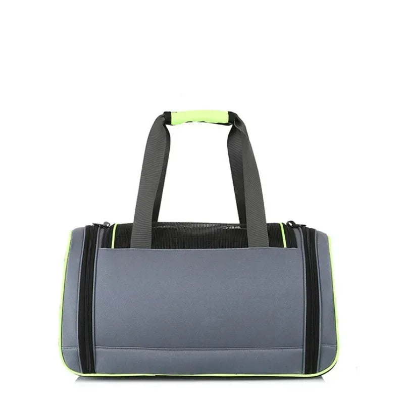 Portable Pet Carrier Bag – Breathable Crossbody Sling Backpack for Small Dogs & Cats, Large Capacity for Travel & Outings