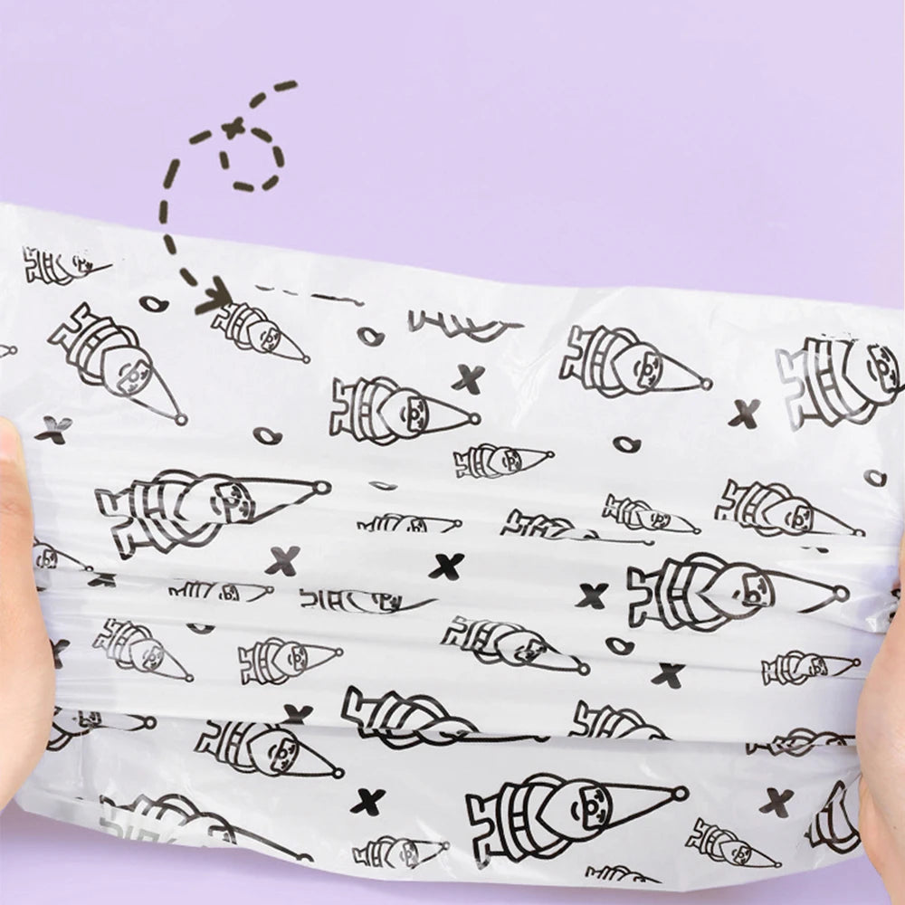 Portable Pet Waste Bag Dispenser – Color-Matched Dog Poop Scooper & Garbage Holder for Outdoor Cleanup