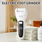 Rechargeable Electric Callus Remover – Professional Pedicure Foot File with 3 Grinding Heads