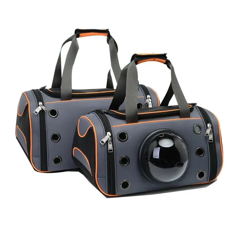 Portable Pet Carrier Bag – Breathable Crossbody Sling Backpack for Small Dogs & Cats, Large Capacity for Travel & Outings