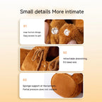 Cozy & Cute Cat Backpack - Portable Windproof Pet Shoulder Bag for Autumn & Winter Adventures