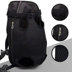 Stylish and Comfortable Pet Dog Carrier Backpack for Outdoor Adventures - Perfect for Small Dogs and Cats