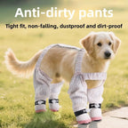 LuxeVanta Waterproof Dog Jumpsuit with Boots – Full-Leg Protection, Adjustable Fit & Anti-Slip Design for Outdoor Walks