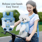 Cartoon Pet Backpack – Cute Hello Kitty & Cinnamoroll Shoulder Carrier for Small Dogs & Cats, Ideal for Outdoor Travel