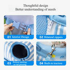 Cartoon Pet Backpack – Cute Hello Kitty & Cinnamoroll Shoulder Carrier for Small Dogs & Cats, Ideal for Outdoor Travel