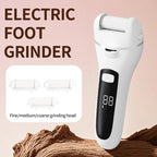 Rechargeable Electric Callus Remover – Professional Pedicure Foot File with 3 Grinding Heads