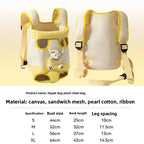 Portable Dual-Shoulder Pet Carrier – Lightweight Travel Backpack for Small Dogs & Cats, Easy to Carry Outdoors