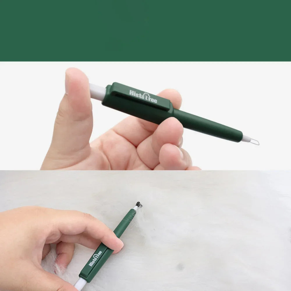 Pet Tick and Flea Remover Pen – Anti-Parasite Grooming Tweezers for Dogs & Cats | Easy Bug Catching and Hair Cleaning Tool