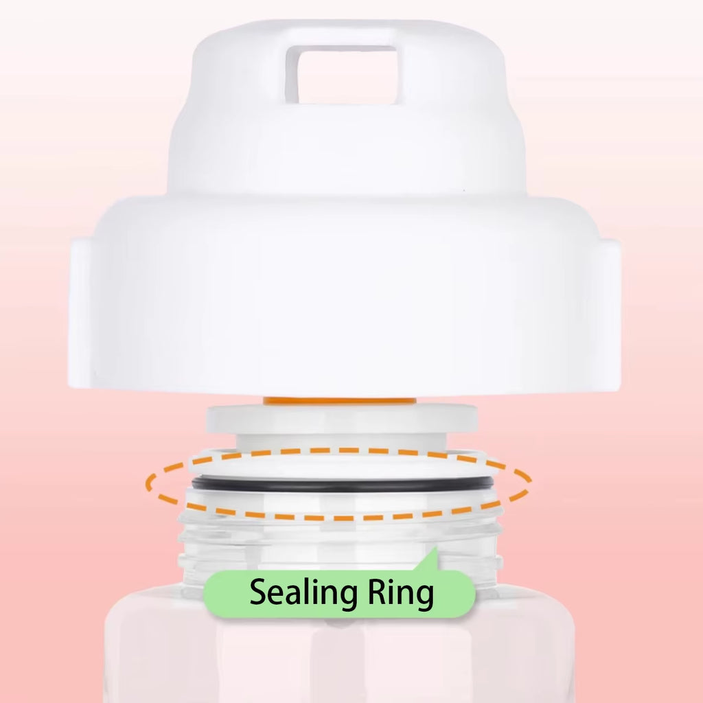 Portable Pet Water Bottle with Food Storage - Perfect for Dogs and Cats on the Go!